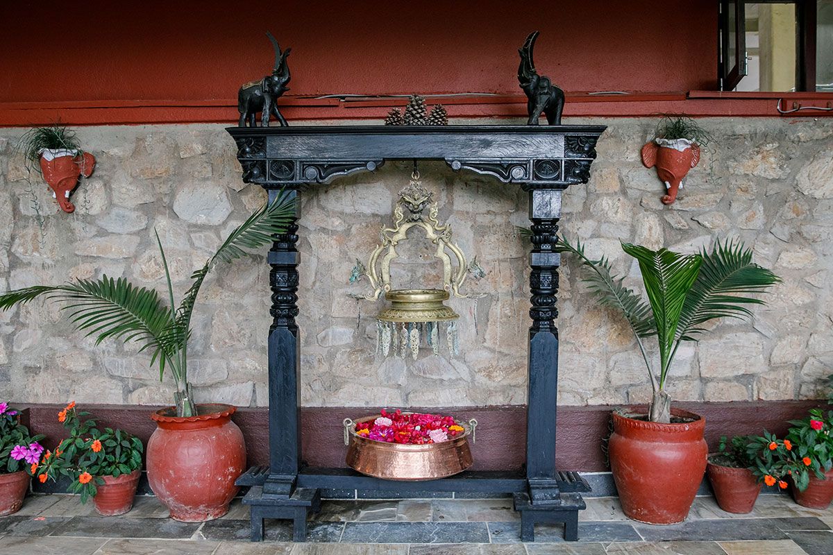 Decor at Haatiban Resort