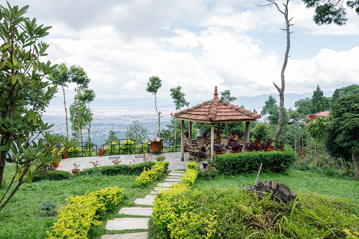 Garden area at Haatiban Resort