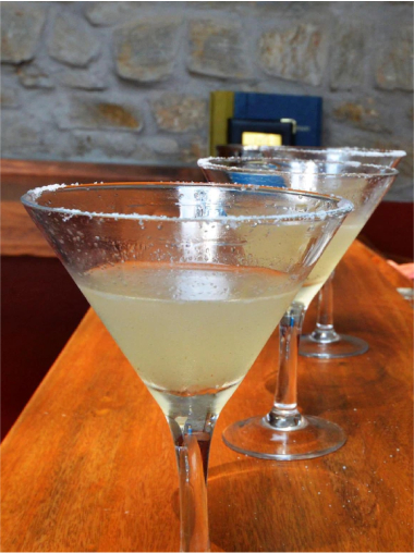 Drinks served at Haatiban Resort bar