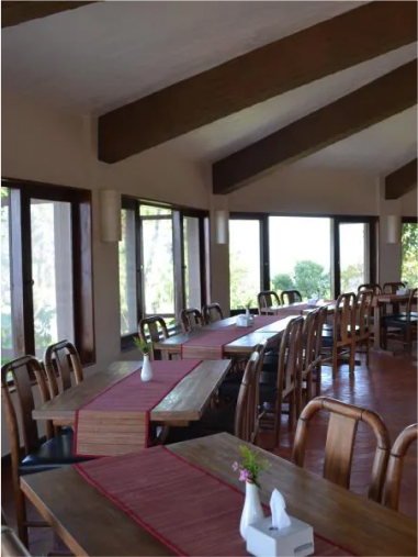 Dining hall at Haatiban Resort