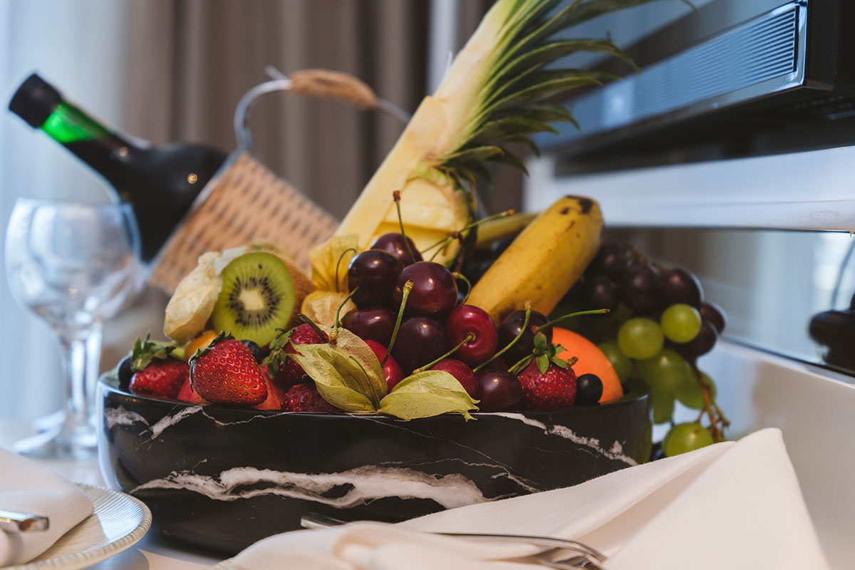 Wine Basket served at Haatiban Resort